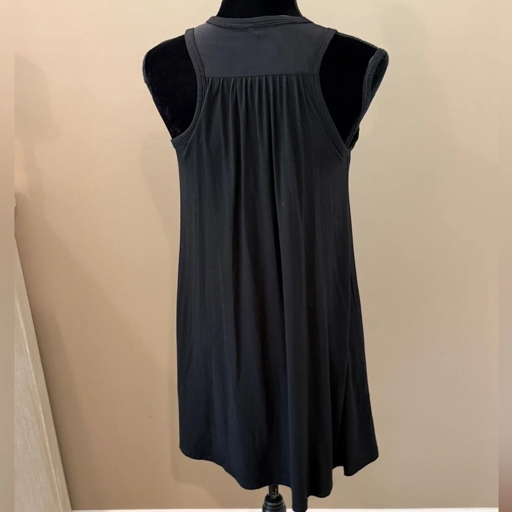 Women’s SHEBIRD The Tunic Tank Bra Dress- Black. Size 3 (US Size 6) - Picture 3 of 7